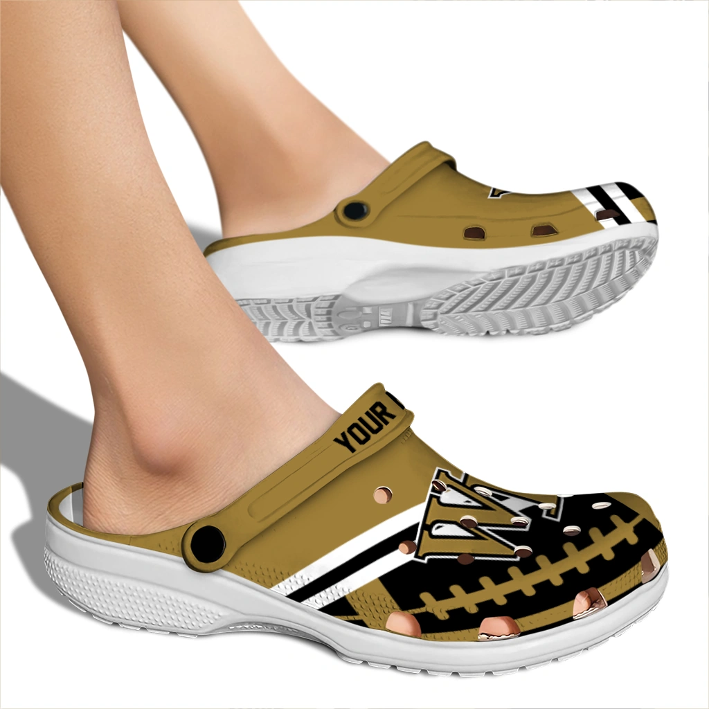 custom-wake-forest-demon-deacons-football-motif-clogs-fashion-forward