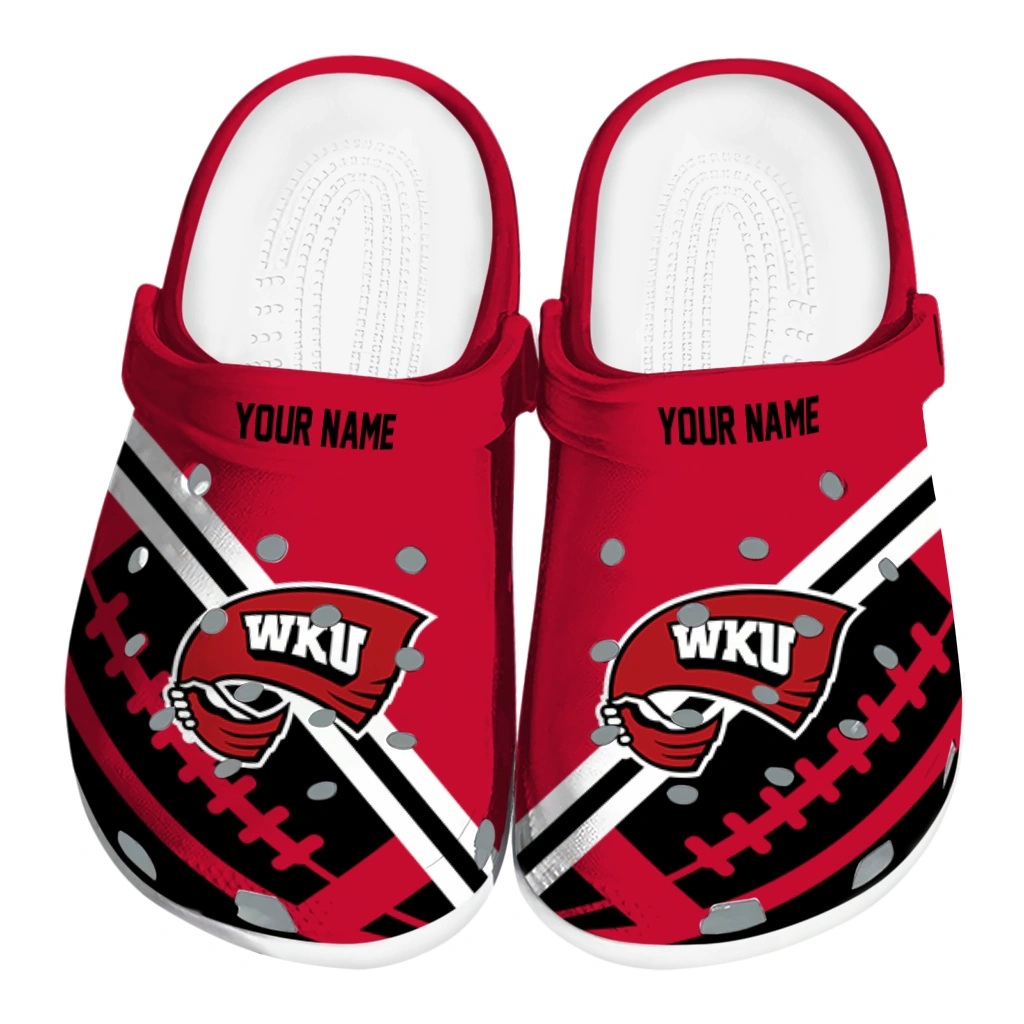 custom-western-kentucky-hilltoppers-football-motif-clogs-best-selling custom western kentucky hilltoppers football motif clogs best selling