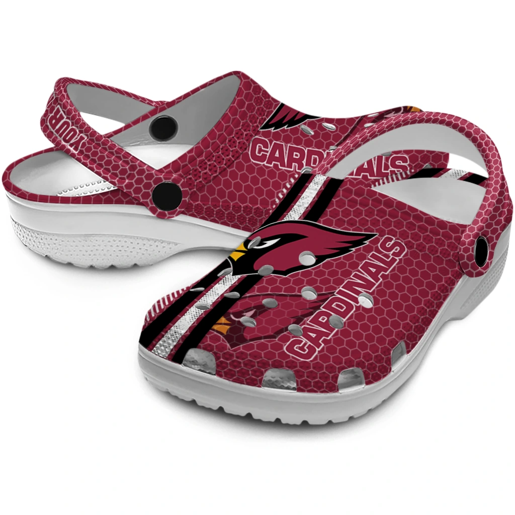 customized-arizona-cardinals-contrasting-stripes-clogs-high-quality