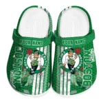 customized-boston-celtics-contrasting-stripes-clogs-best-selling