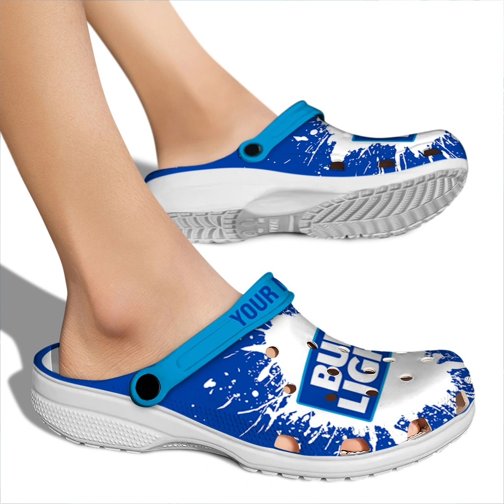 customized-bud-light-ink-brush-blue-white-clogs-fashion-forward-hey-clogs.webp