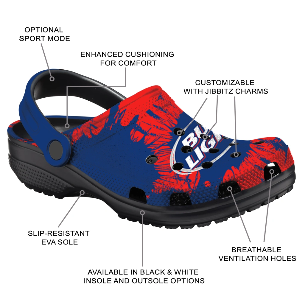 customized-bud-light-red-burst-red-blue-clogs-new-arrival-hey-clogs.webp