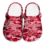 customized-budweiser-camouflage-shapes-red-pink-clogs-best-selling-hey-clogs.webp