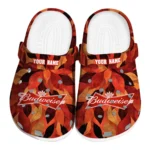 customized-budweiser-leaves-overlay-red-orange-clogs-best-selling-hey-clogs.webp