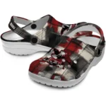 customized-budweiser-plaid-red-black-clogs-best-selling-hey-clogs.webp
