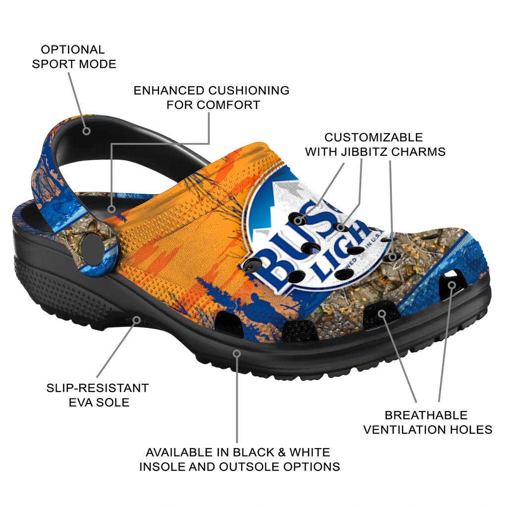 customized-busch-light-busch-sunset-orange-blue-clogs-new-arrival-hey-clogs.webp