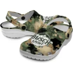 customized-busch-light-camouflage-green-brown-clogs-best-selling-hey-clogs.webp