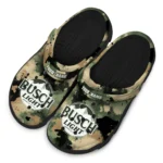customized-busch-light-camouflage-green-brown-clogs-best-selling-hey-clogs.webp