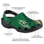 customized-charlotte-49ers-contrasting-stripes-clogs-best-selling