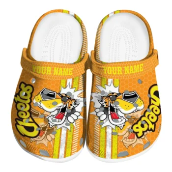 Customized Cheetos Snack Attack Orange Yellow Clogs