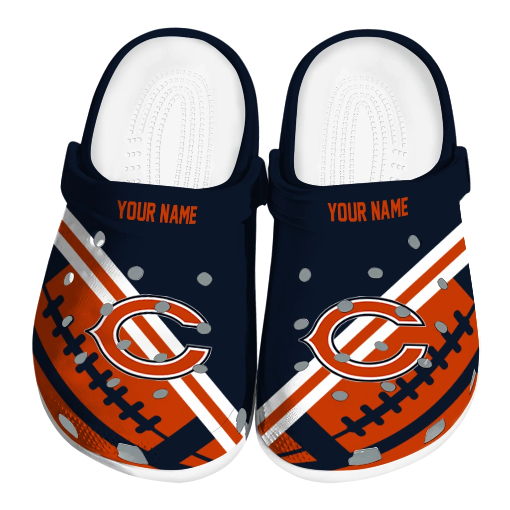 customized-chicago-bears-football-motif-clogs-best-selling customized chicago bears football motif clogs best selling