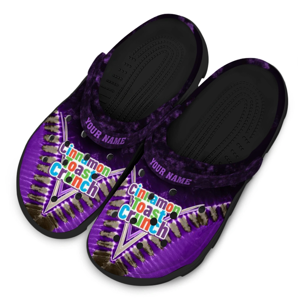 customized-cinamon-toast-crunch-cereal-purple-black-clogs-latest-model-hey-clogs.webp