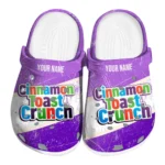 customized-cinamon-toast-crunch-logo-focus-purple-white-clogs-best-selling-hey-clogs.webp