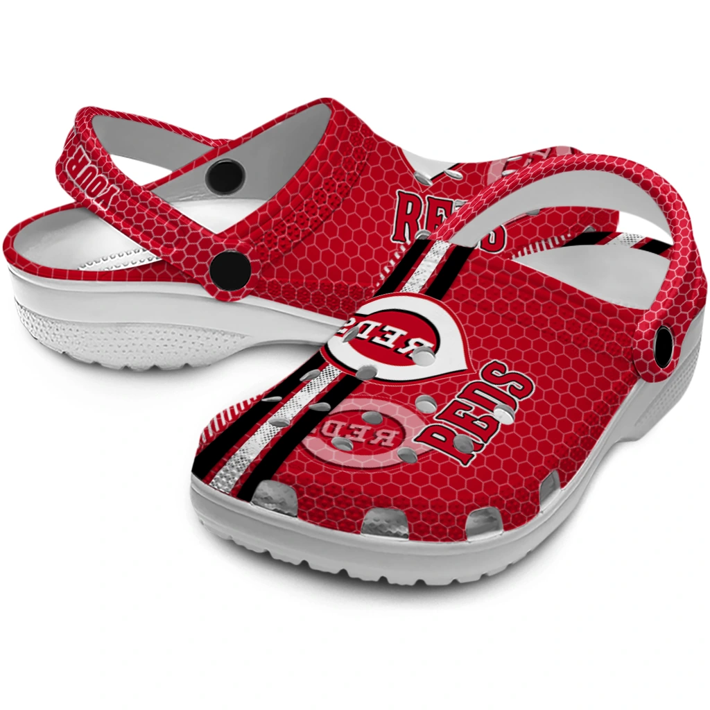 customized-cincinnati-reds-contrasting-stripes-clogs-high-quality