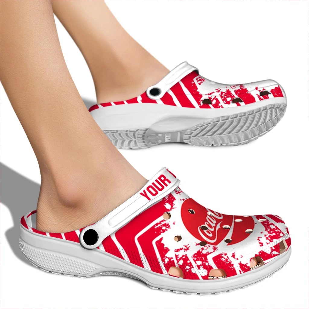 customized-coca-cola-brush-paint-red-white-clogs-fashion-forward-hey-clogs.webp