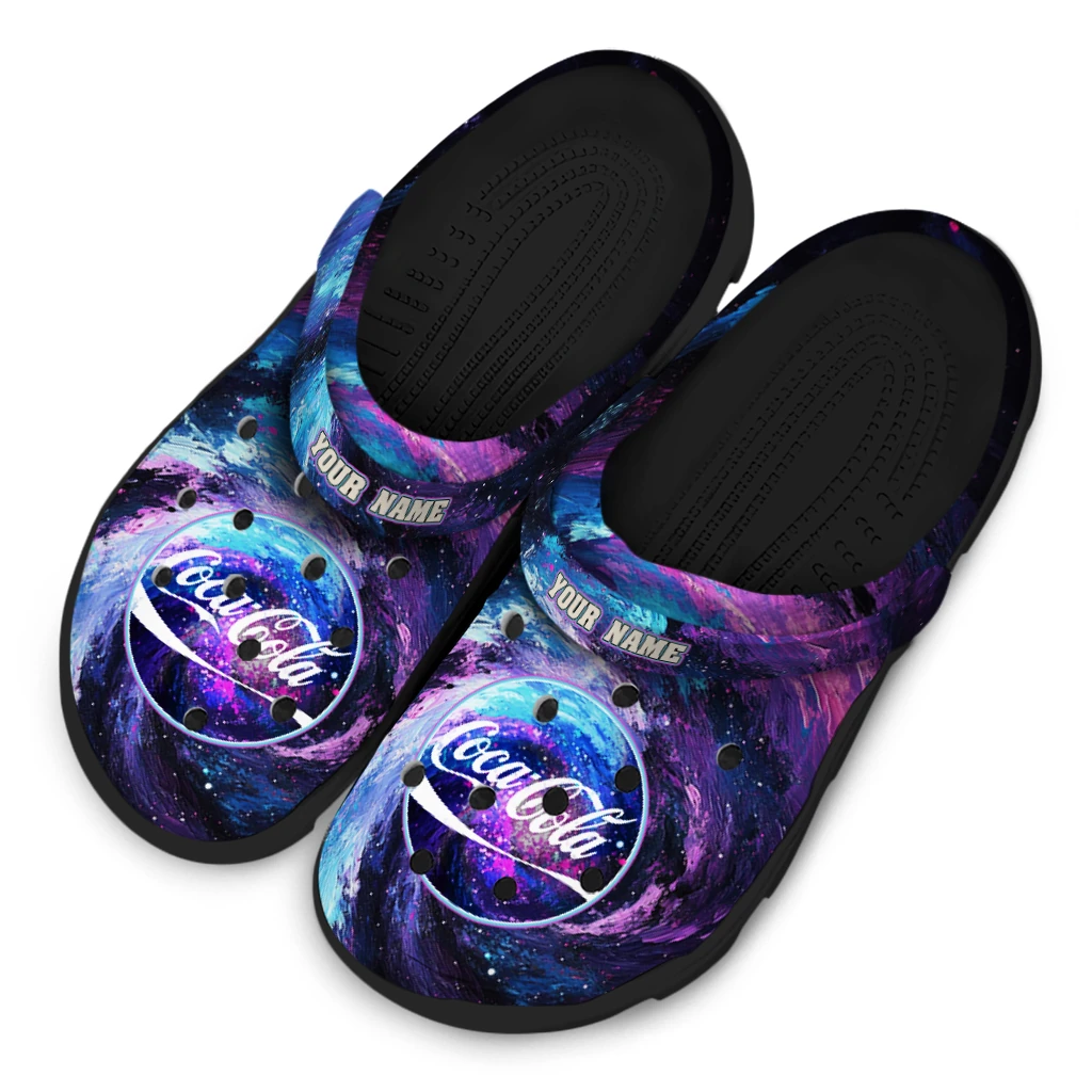 customized-coca-cola-swirling-galaxy-purple-blue-clogs-latest-model-hey-clogs.webp
