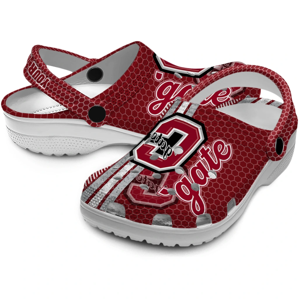 customized-colgate-raiders-contrasting-stripes-clogs-high-quality