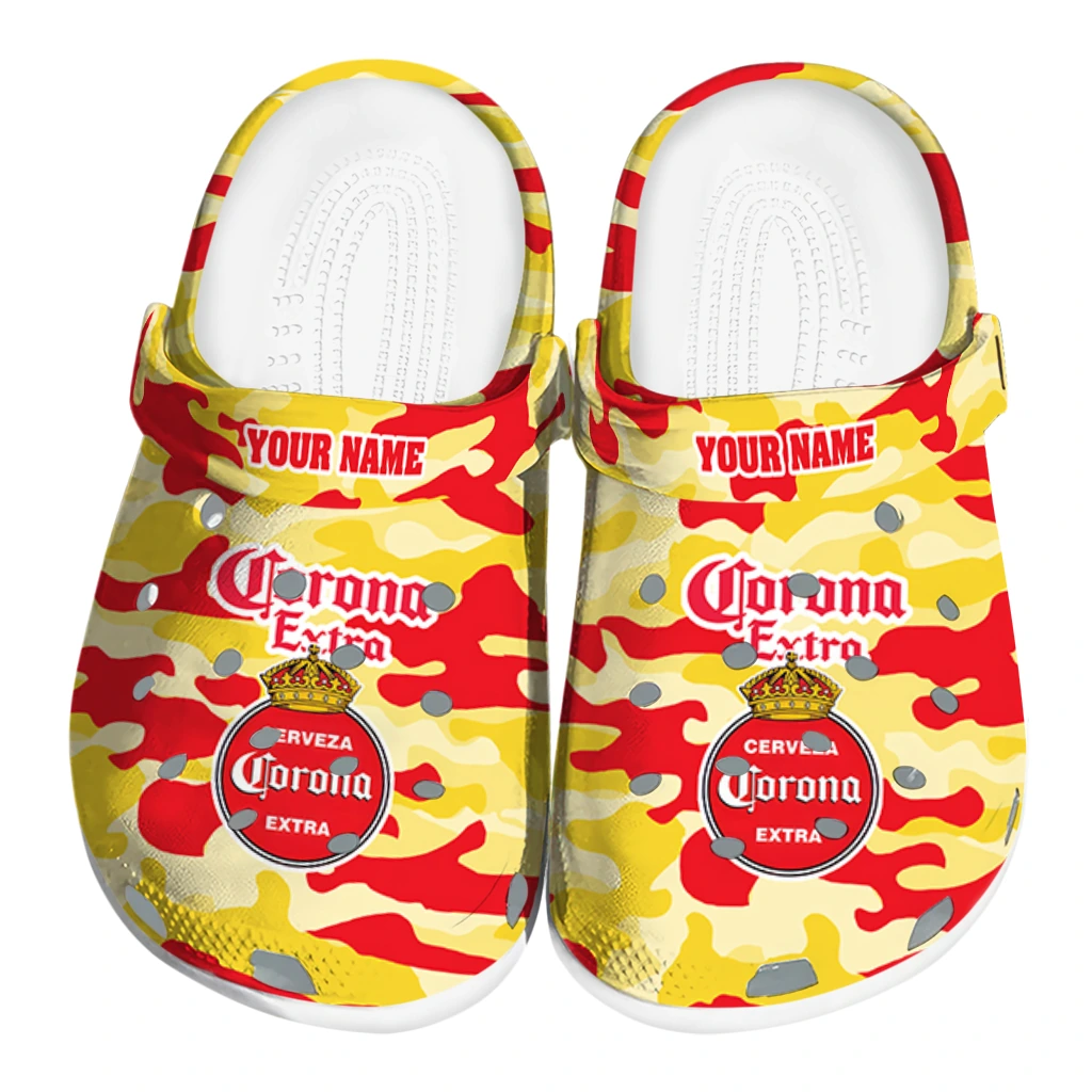 customized-corona-beer-camouflage-yellow-red-clogs-best-selling-hey-clogs.webp customized corona beer camouflage yellow red clogs best selling hey clogs