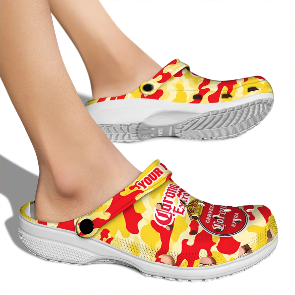 customized-corona-beer-camouflage-yellow-red-clogs-fashion-forward-hey-clogs.webp