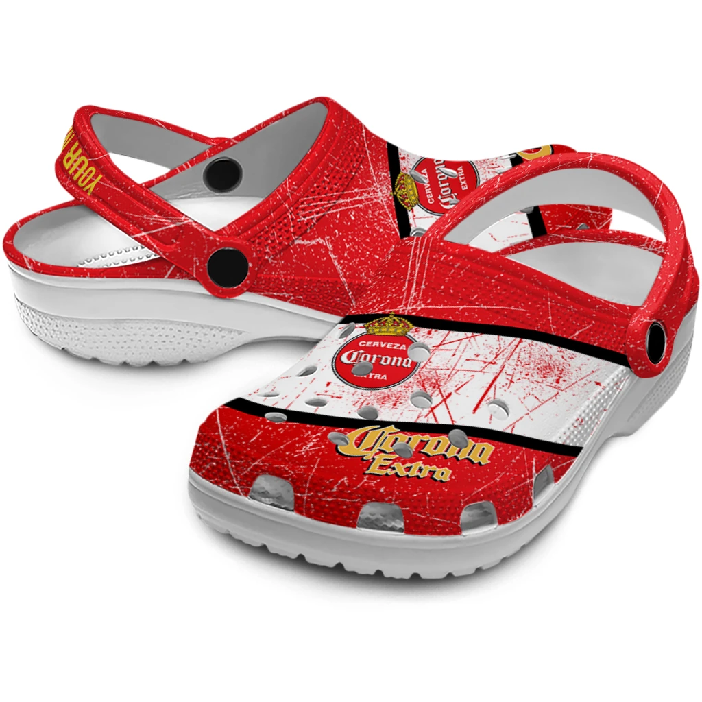 customized-corona-beer-grunge-band-red-white-clogs-high-quality-hey-clogs.webp