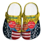 customized-corona-beer-usa-distressed-effect-yellow-blue-clogs-best-selling-hey-clogs.webp