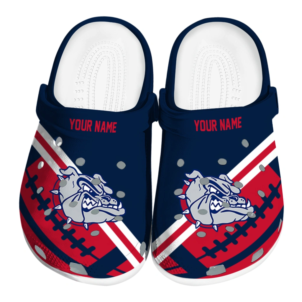 customized-gonzaga-bulldogs-football-motif-clogs-best-selling customized gonzaga bulldogs football motif clogs best selling