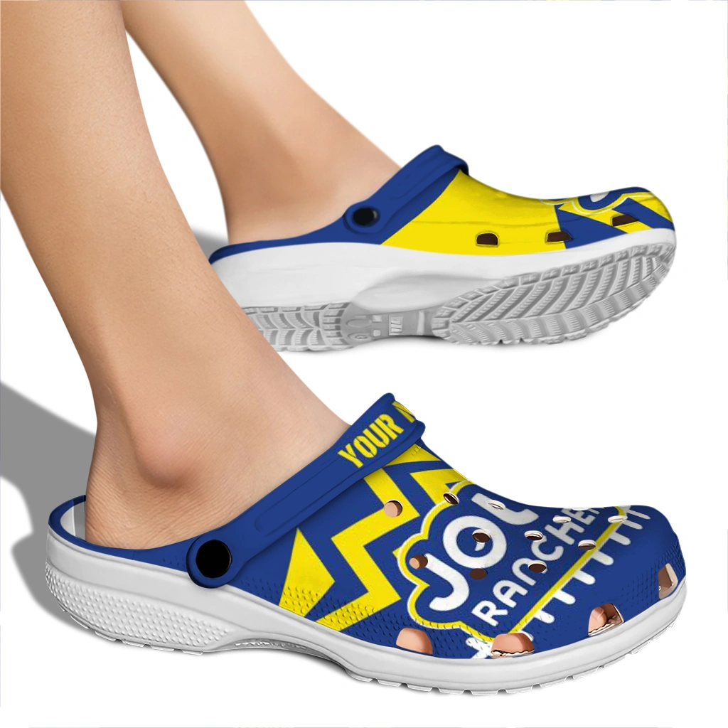customized-jolly-rancher-logo-stripes-blue-yellow-clogs-fashion-forward-hey-clogs.webp