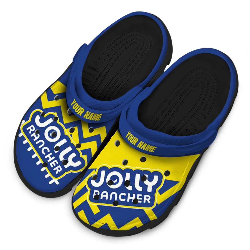 customized-jolly-rancher-logo-stripes-blue-yellow-clogs-latest-model-hey-clogs.webp