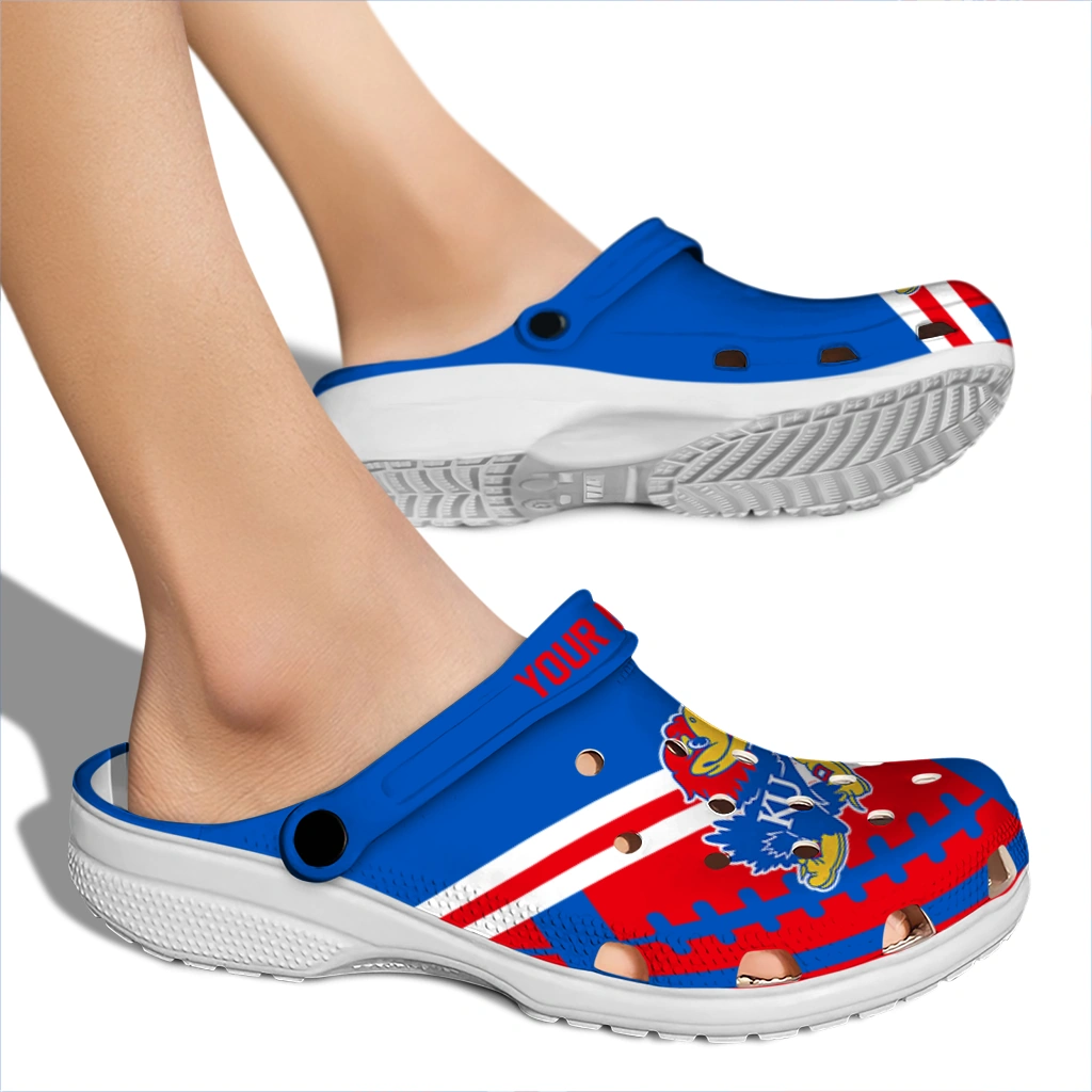 customized-kansas-jayhawks-football-motif-clogs-fashion-forward