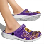customized-los-angeles-lakers-contrasting-stripes-clogs-best-selling