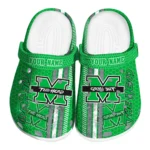 customized-marshall-thundering-herd-contrasting-stripes-clogs-best-selling