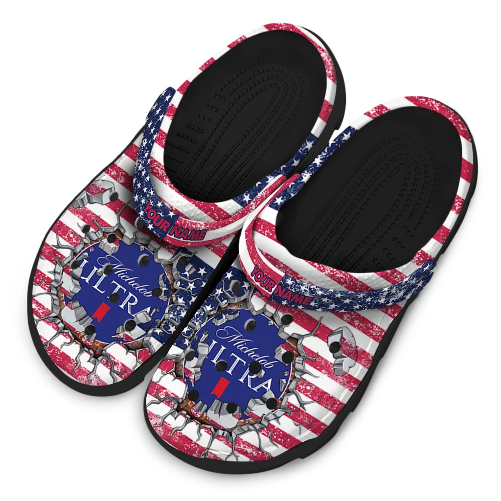customized-michelob-ultra-can-red-blue-clogs-latest-model-hey-clogs.webp
