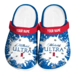 customized-michelob-ultra-paint-mark-blue-white-clogs-best-selling-hey-clogs.webp
