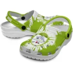 customized-michelob-ultra-splatter-splash-green-white-clogs-best-selling-hey-clogs.webp