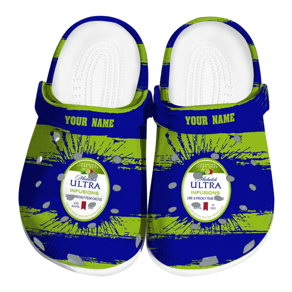 customized-michelob-ultra-title-emblem-blue-green-clogs-best-selling-hey-clogs.webp customized michelob ultra title emblem blue green clogs best selling hey clogs