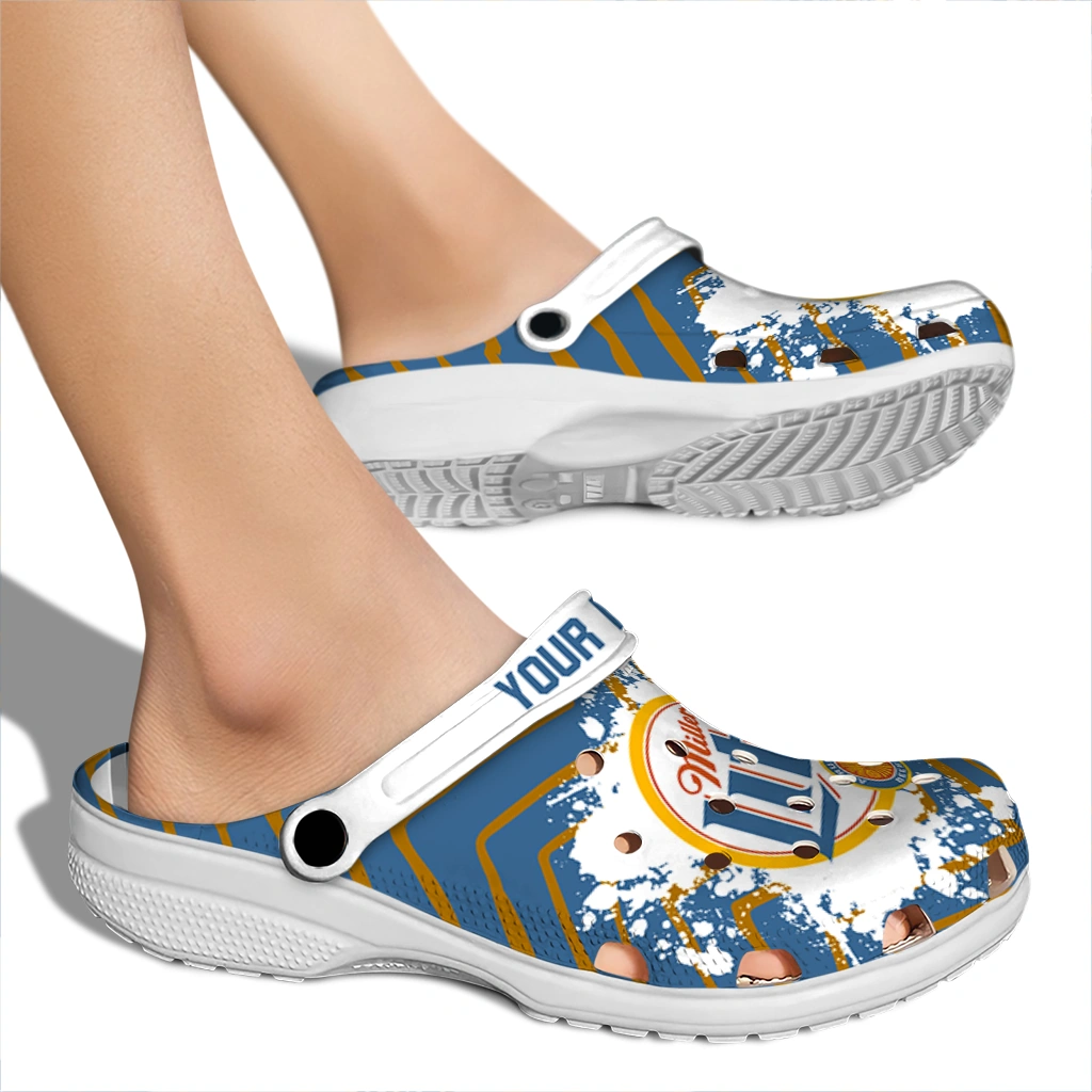customized-miller-lite-brush-strokes-blue-orange-clogs-fashion-forward-hey-clogs.webp