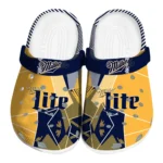 customized-miller-lite-geometric-shapes-yellow-blue-clogs-best-selling-hey-clogs.webp