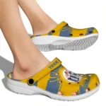 customized-miller-lite-sunburst-centerpiece-yellow-blue-clogs-best-selling-hey-clogs.webp