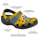 customized-miller-lite-sunburst-centerpiece-yellow-blue-clogs-best-selling-hey-clogs.webp