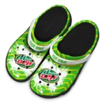 customized-mountain-dew-brush-strokes-green-yellow-clogs-best-selling-hey-clogs.webp