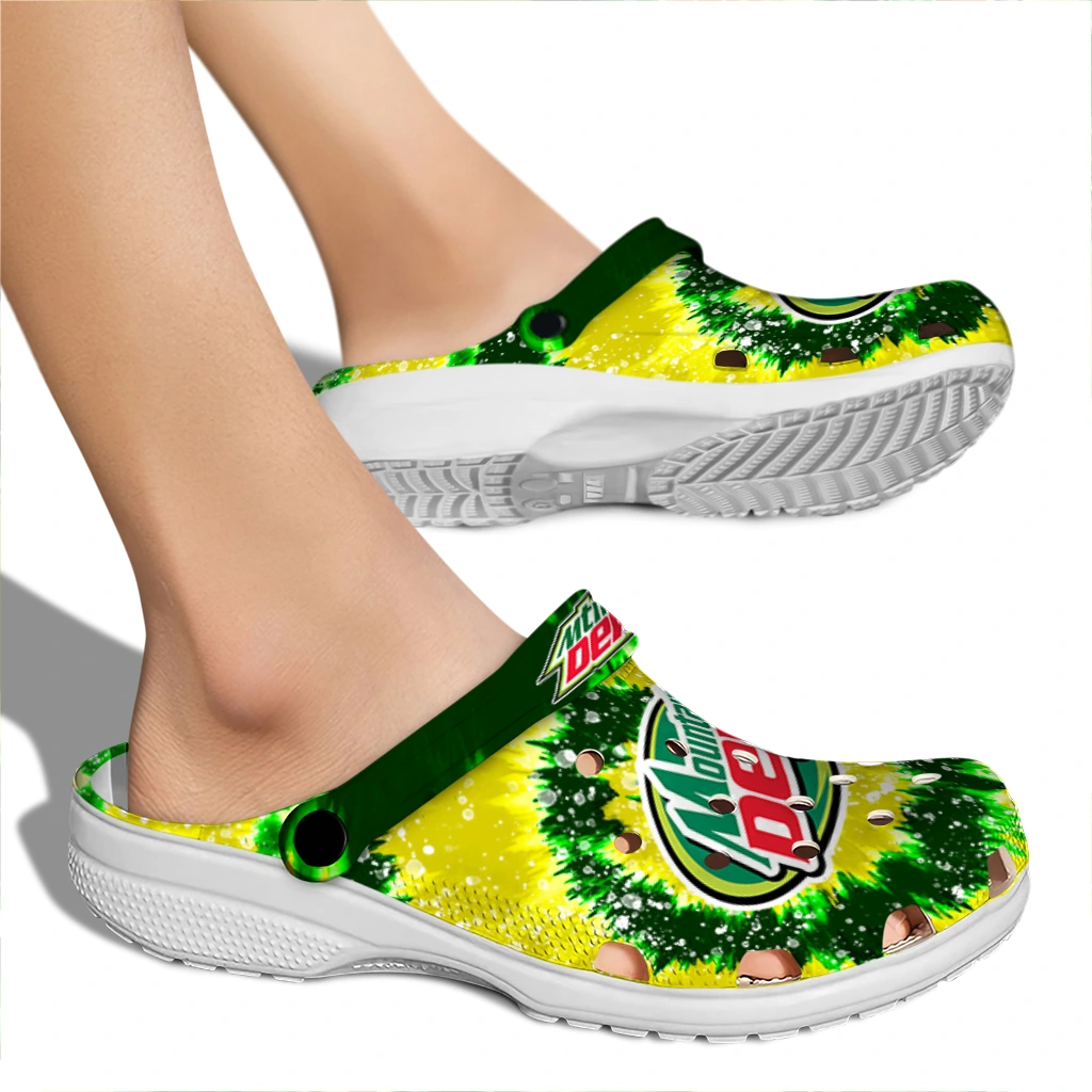 customized-mountain-dew-green-tye-die-yellow-green-clogs-fashion-forward-hey-clogs.webp