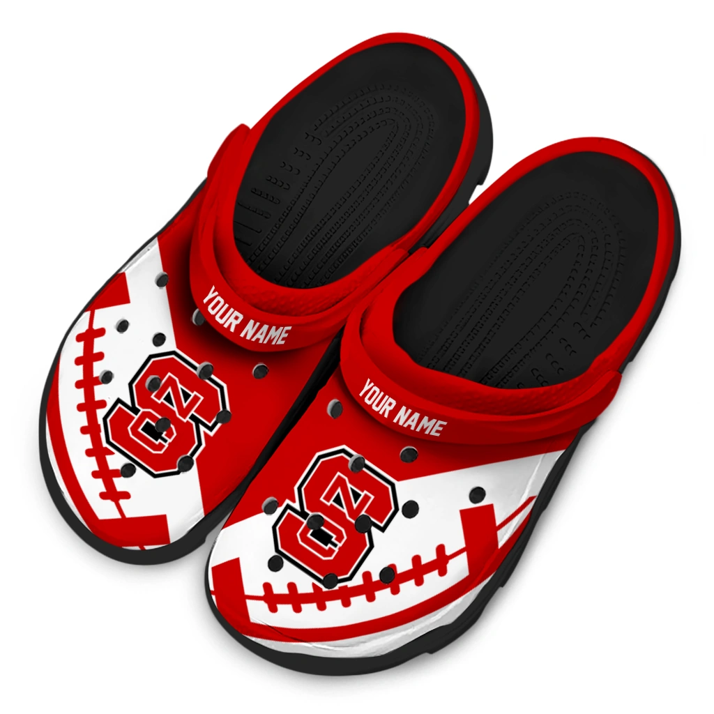customized-nc-state-wolfpack-football-motif-clogs-latest-model