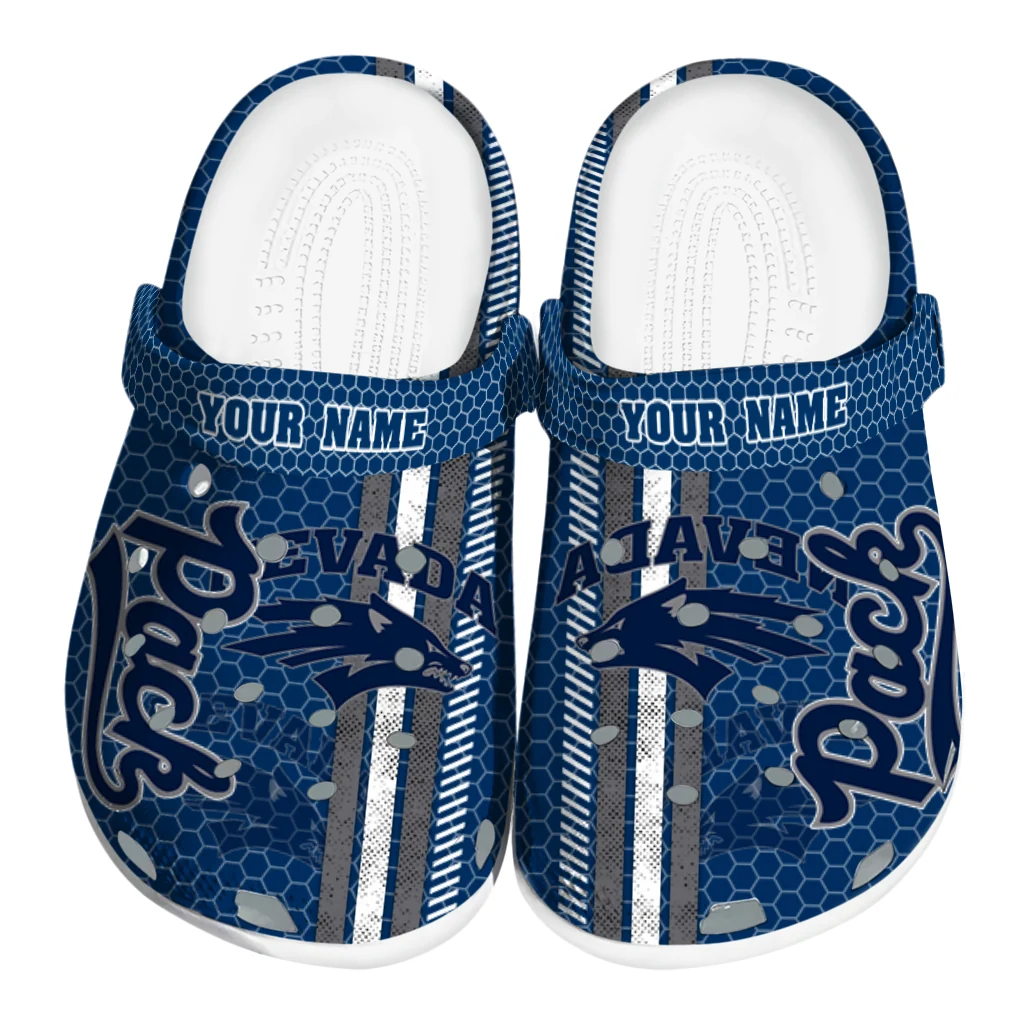 customized-nevada-wolf-pack-contrasting-stripes-clogs-best-selling customized nevada wolf pack contrasting stripes clogs best selling