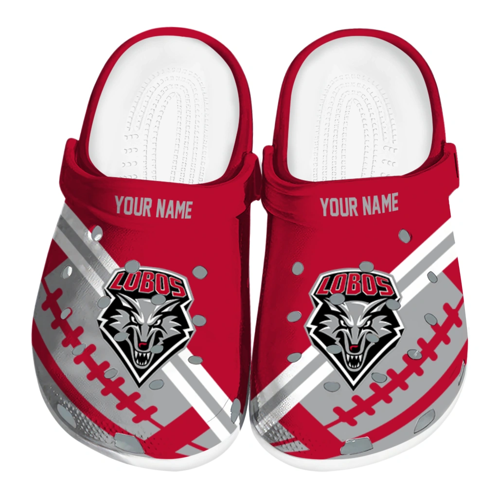 customized-new-mexico-lobos-football-motif-clogs-best-selling customized new mexico lobos football motif clogs best selling
