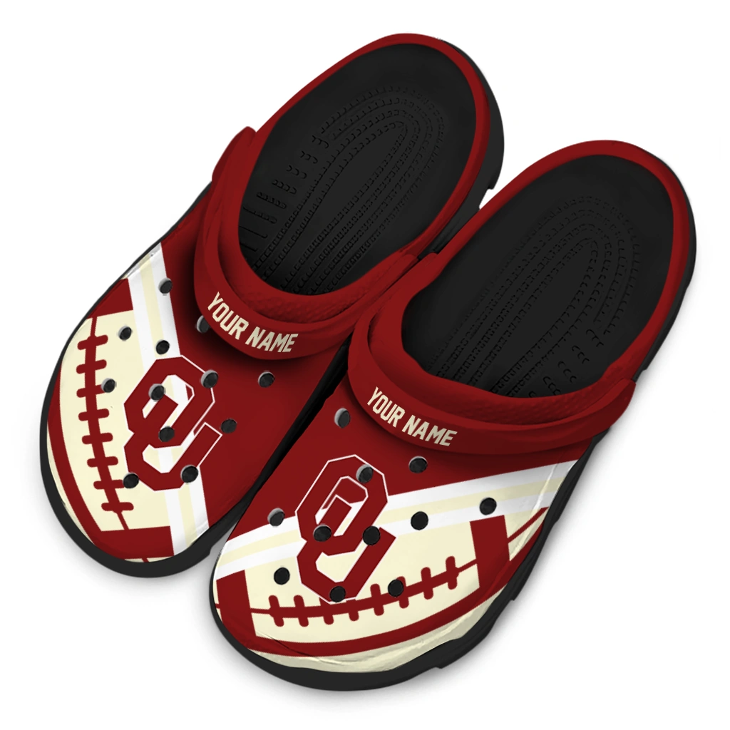 customized-oklahoma-sooners-football-motif-clogs-latest-model