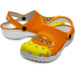 customized-reeses-candy-splash-orange-yellow-clogs-best-selling-hey-clogs.webp