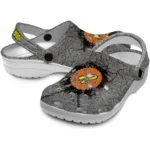 customized-reeses-cracked-texture-gray-orange-clogs-best-selling-hey-clogs.webp