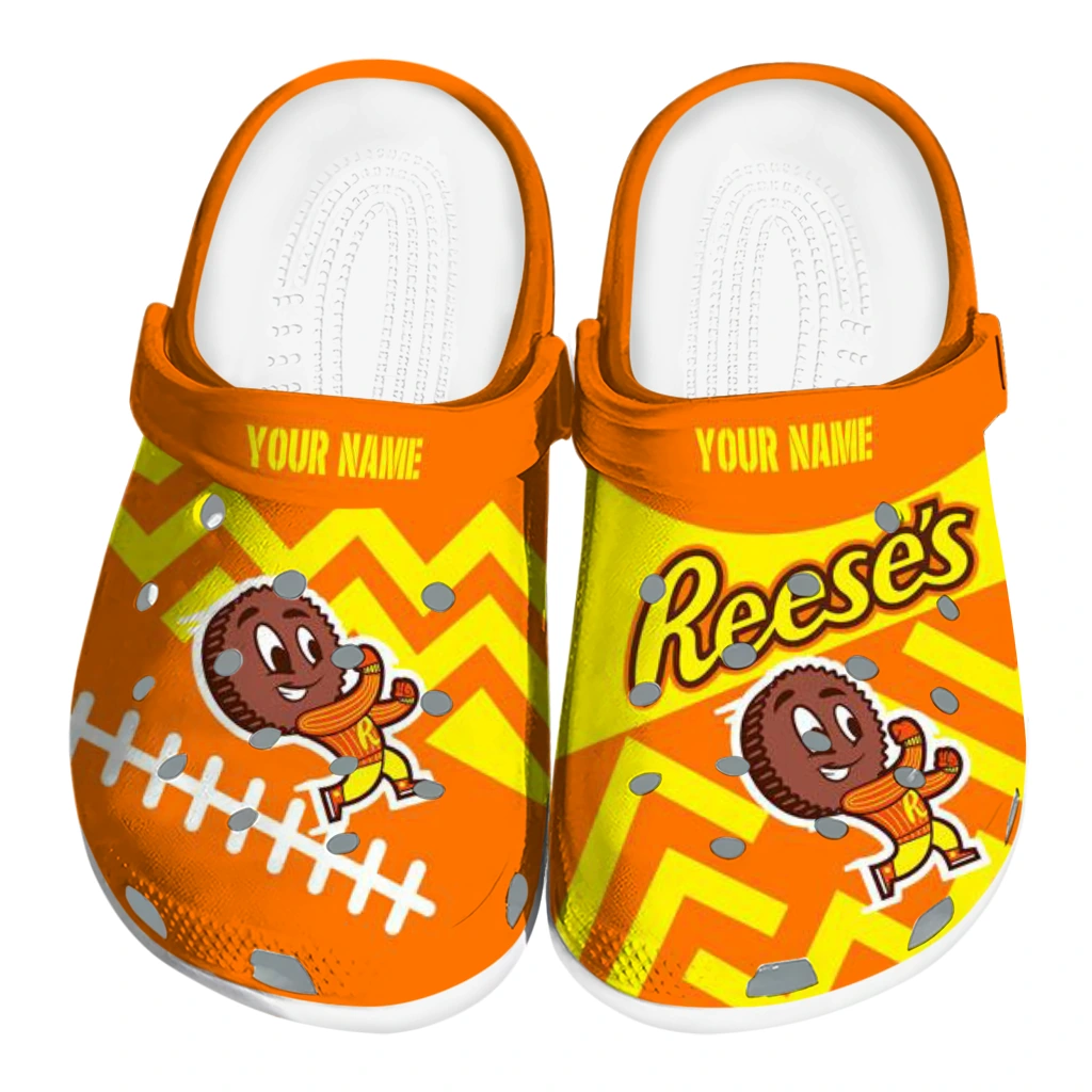 customized-reeses-mascot-orange-yellow-clogs-best-selling-hey-clogs.webp customized reeses mascot orange yellow clogs best selling hey clogs