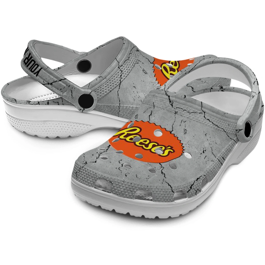 customized-reeses-snack-centerpiece-gray-orange-clogs-high-quality-hey-clogs.webp