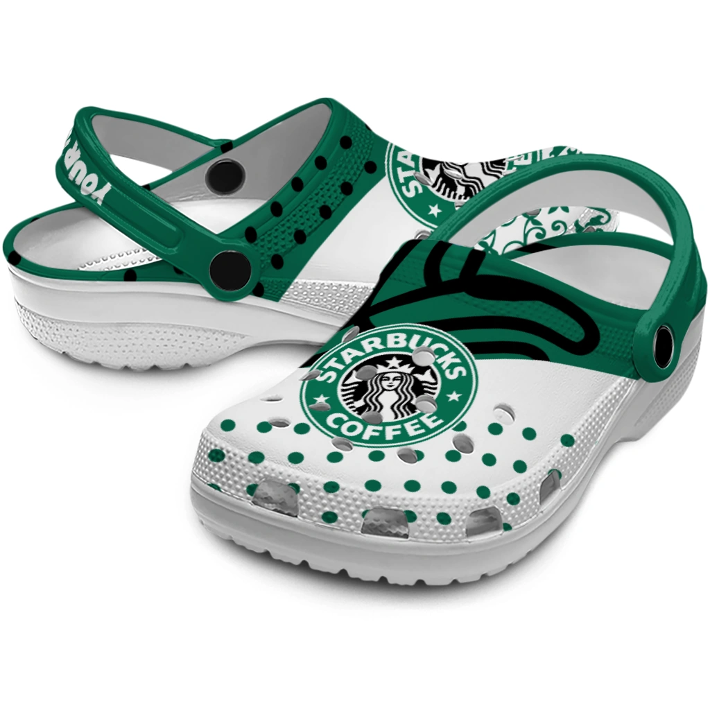 customized-starbucks-logo-dots-green-white-clogs-high-quality-hey-clogs.webp
